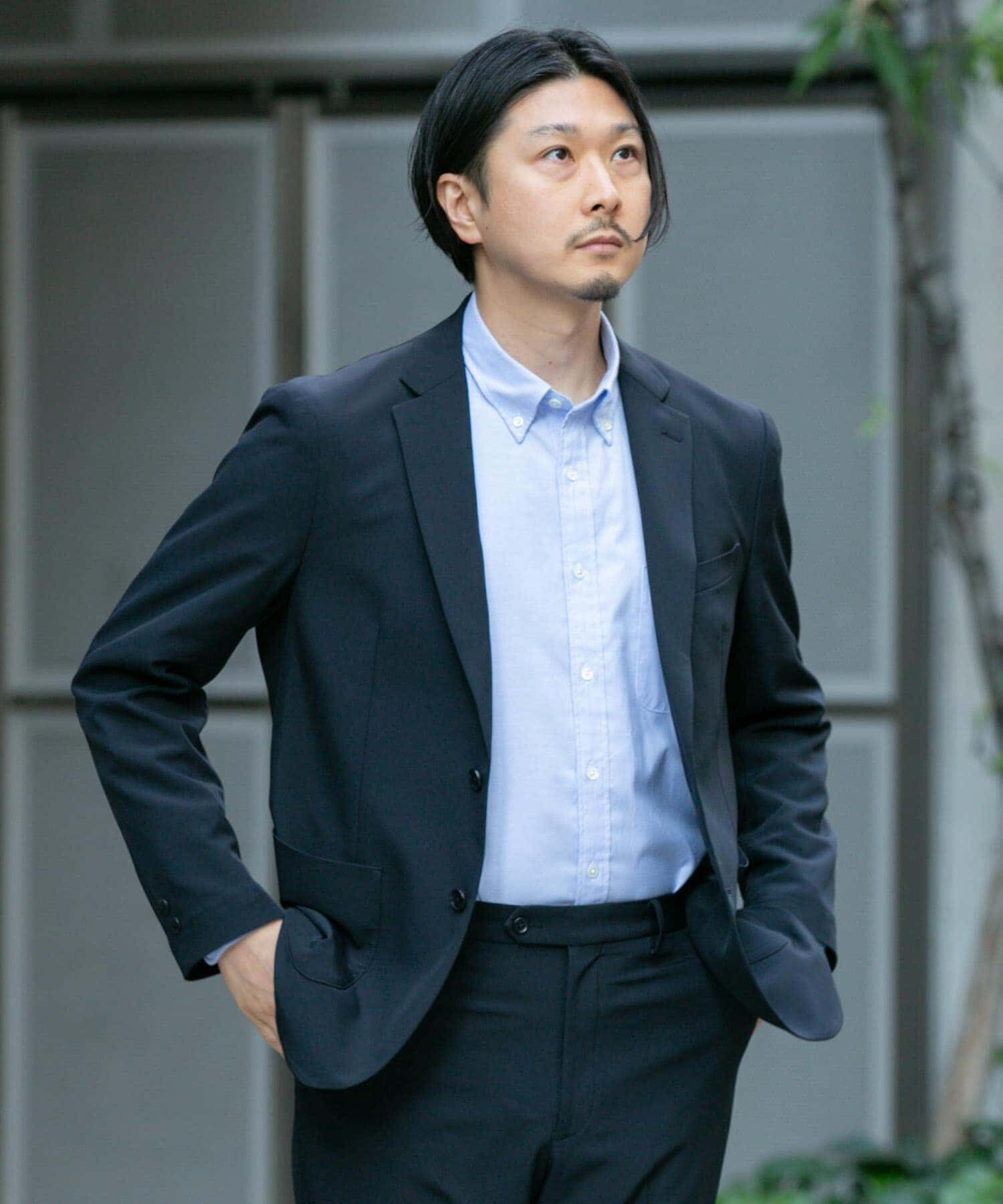 URBAN RESEARCH DOORS「『ｲｰｼﾞｰｹｱ』LIFE STYLE TAILOR 4WAYｽﾄﾚｯﾁｺﾝﾌｫｰﾀﾌﾞﾙｼﾞｬ」|その他|ネイビー