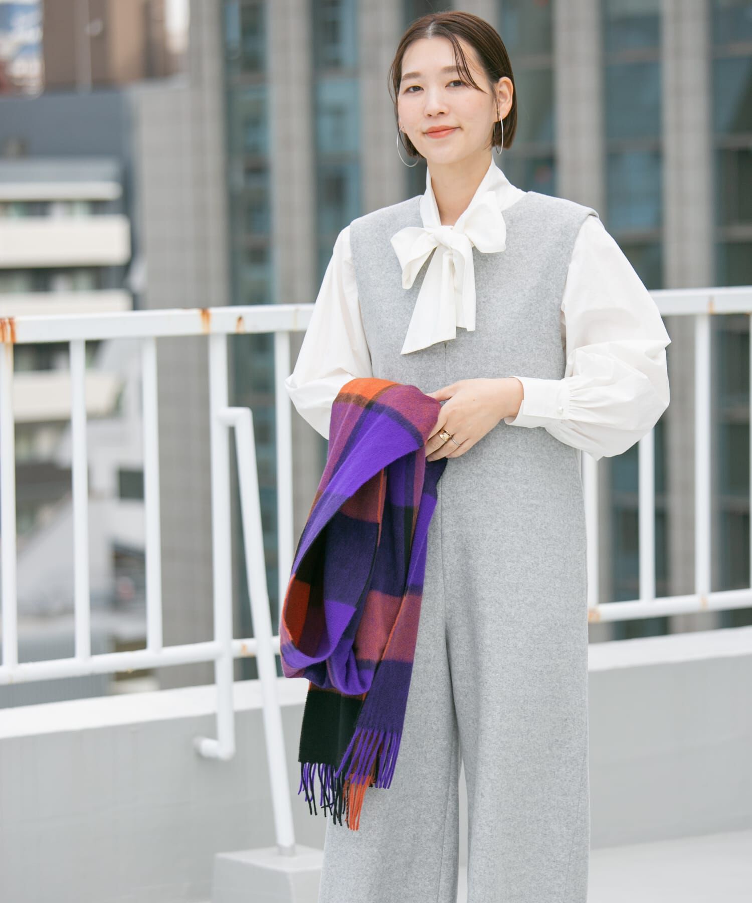 URBAN RESEARCH ROSSO「『34ｻｲｽﾞも展開』『UR TECH』F by ROSSO ｳｰﾙﾗｲｸｷｰﾈｯｸｵｰﾙｲ  」|スカート|
