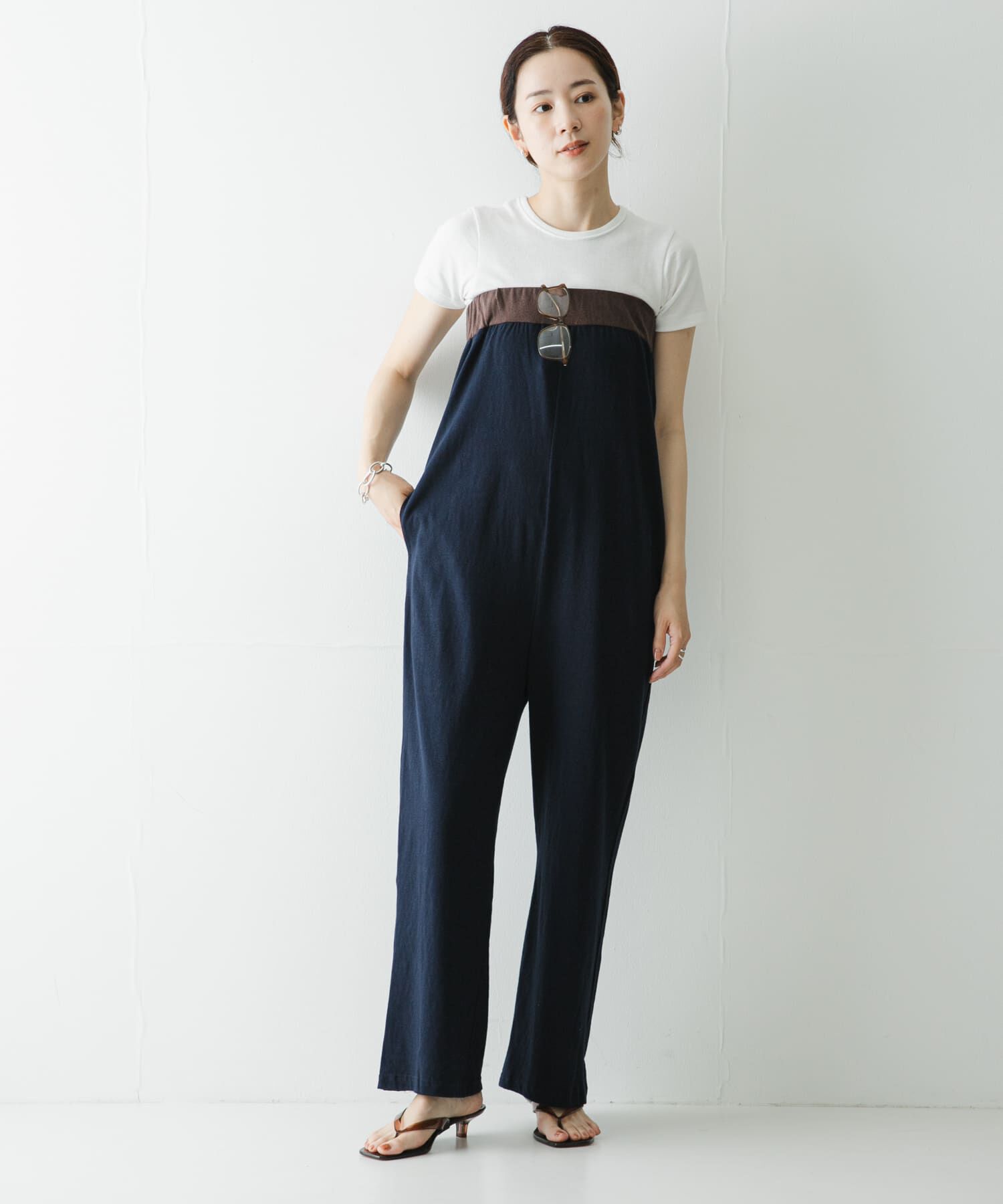 URBAN RESEARCH「『別注』onit&times;URBAN RESEARCH　ベアトップオールインワン」|スカート|