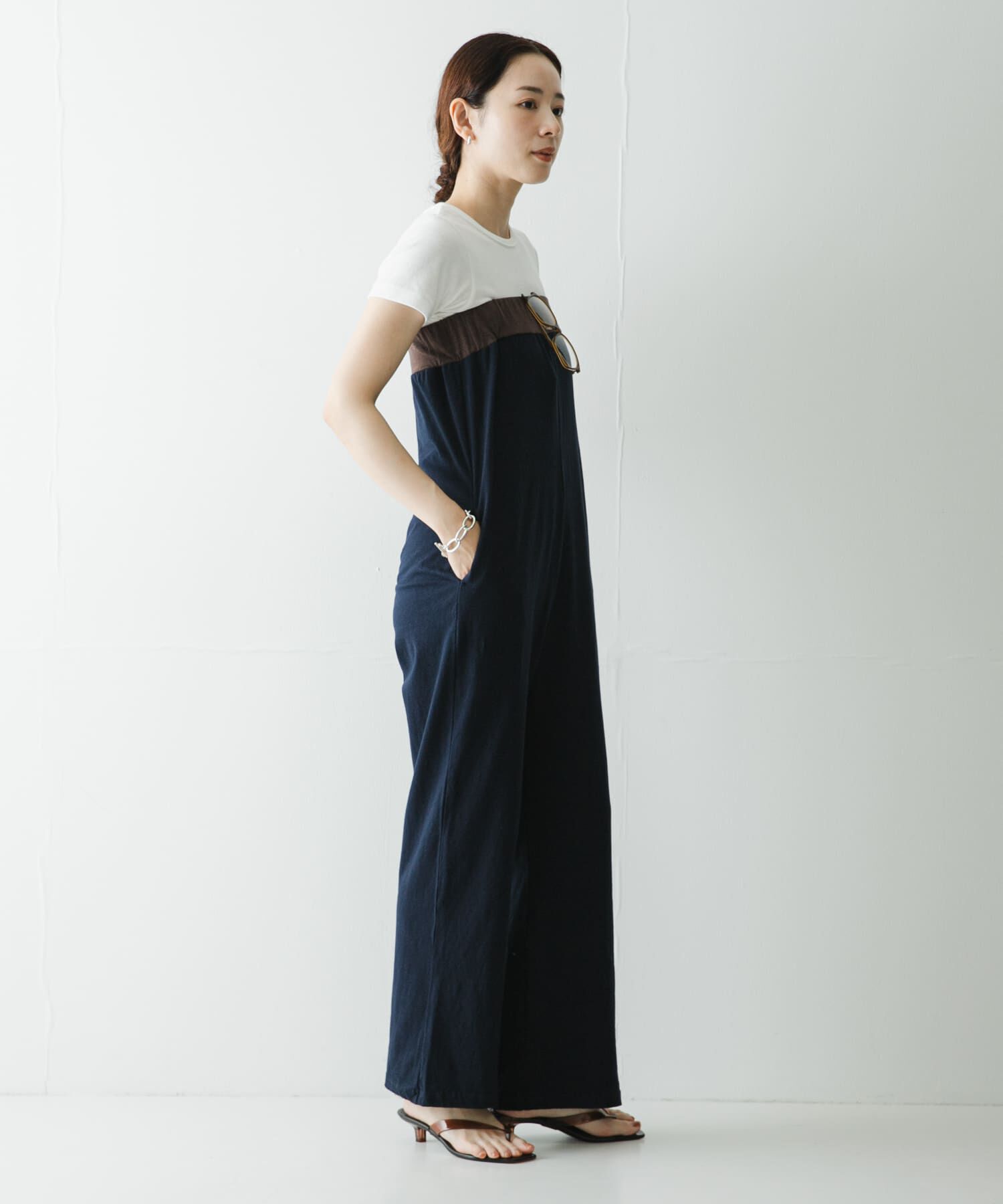 URBAN RESEARCH「『別注』onit&times;URBAN RESEARCH　ベアトップオールインワン」|スカート|