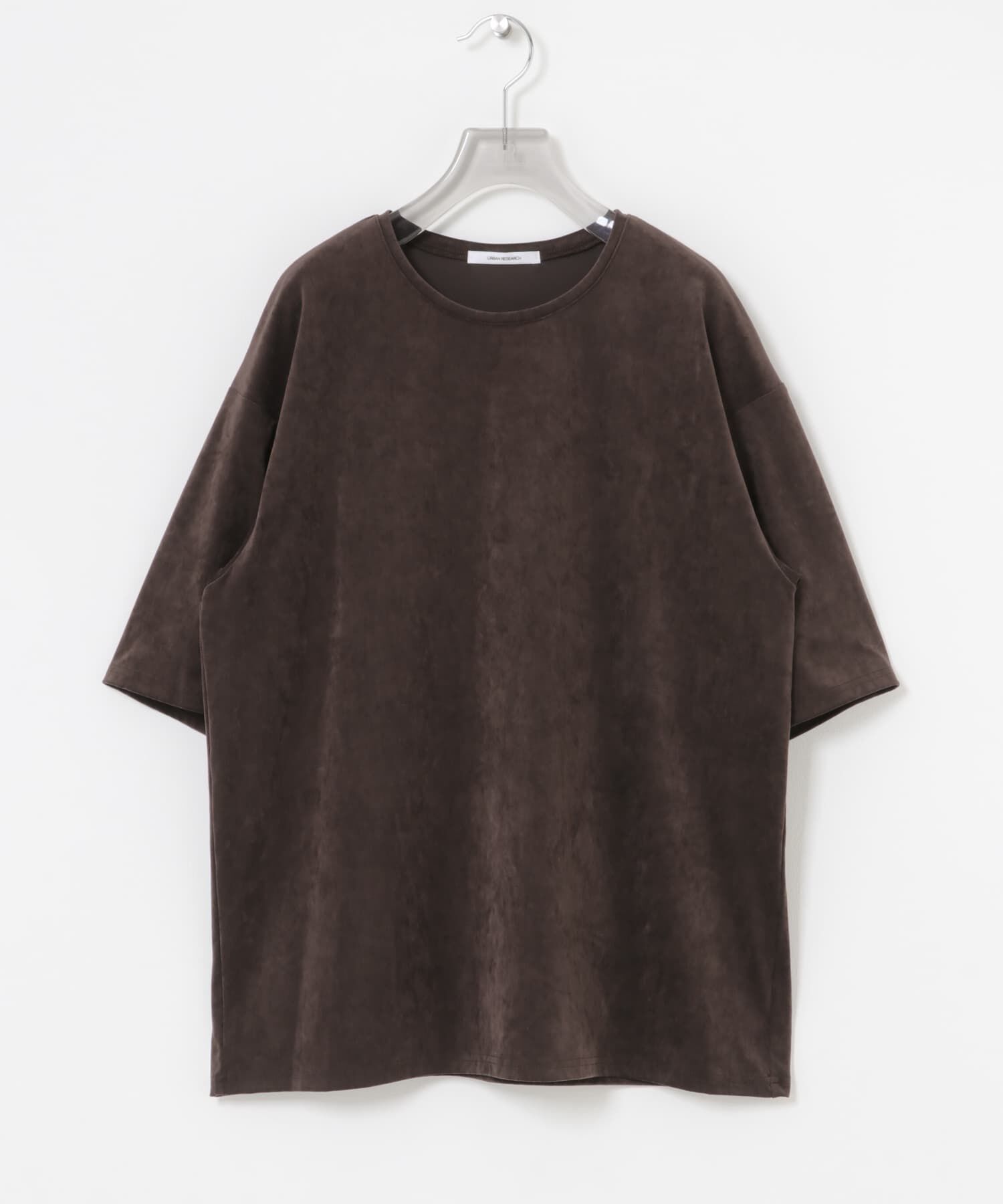 URBAN RESEARCH「スエードライクルーズカットソー」|Tシャツ・カットソー|
