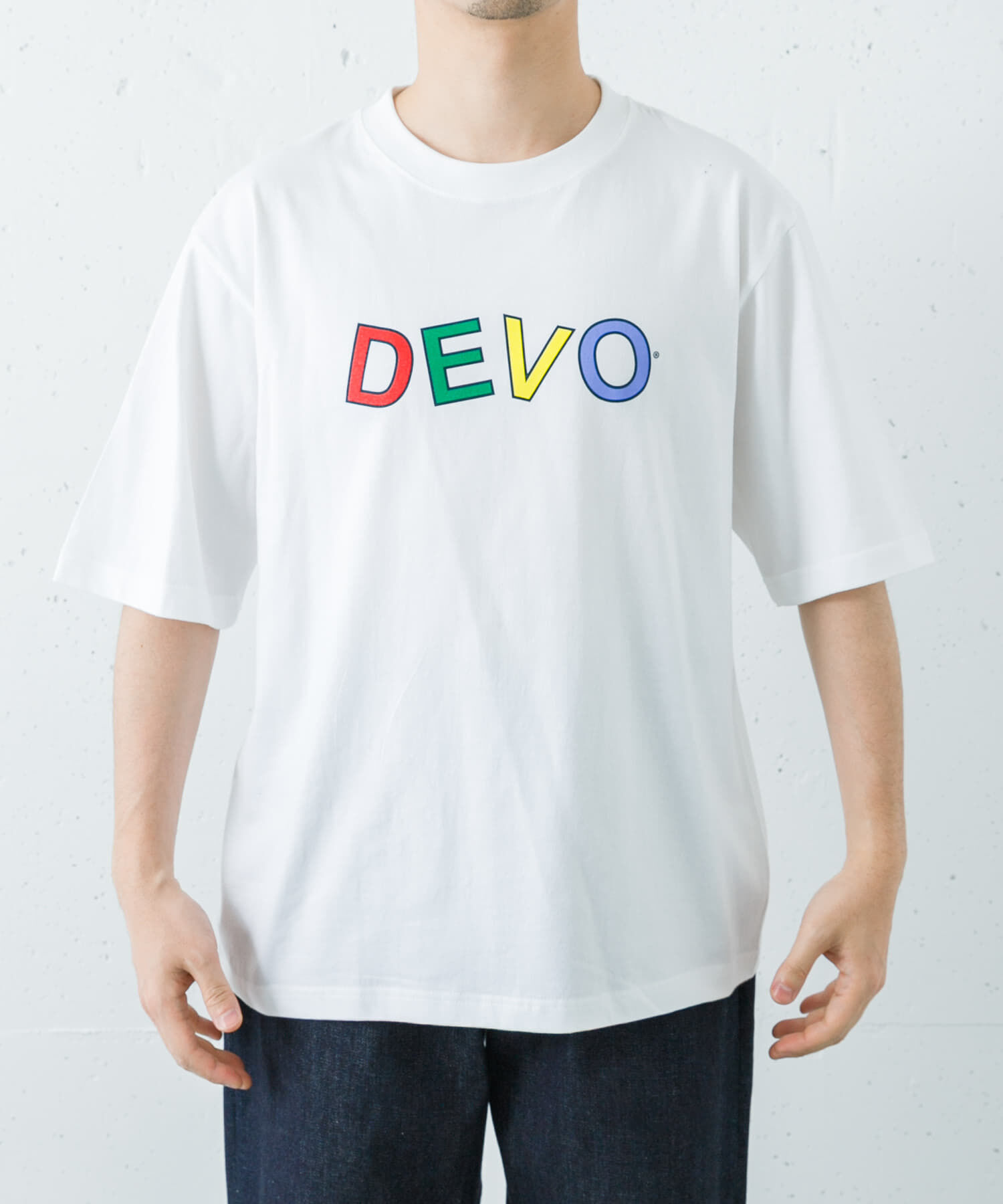 URBAN RESEARCH「URBAN RESEARCH iD　DEVO LOGO T-SHIRTS」|Tシャツ・カットソー|