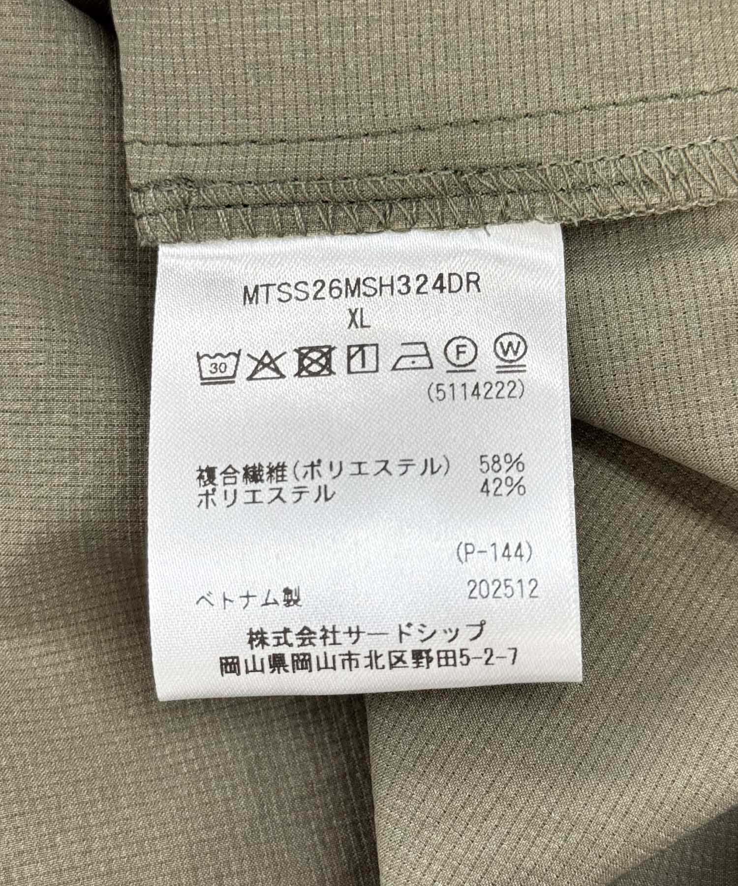 URBAN RESEARCH DOORS「『別注』Marmot&times;DOORS　DOT AIR SHORT-SLEEVE SHIRTS」|シャツ・ブラウス|