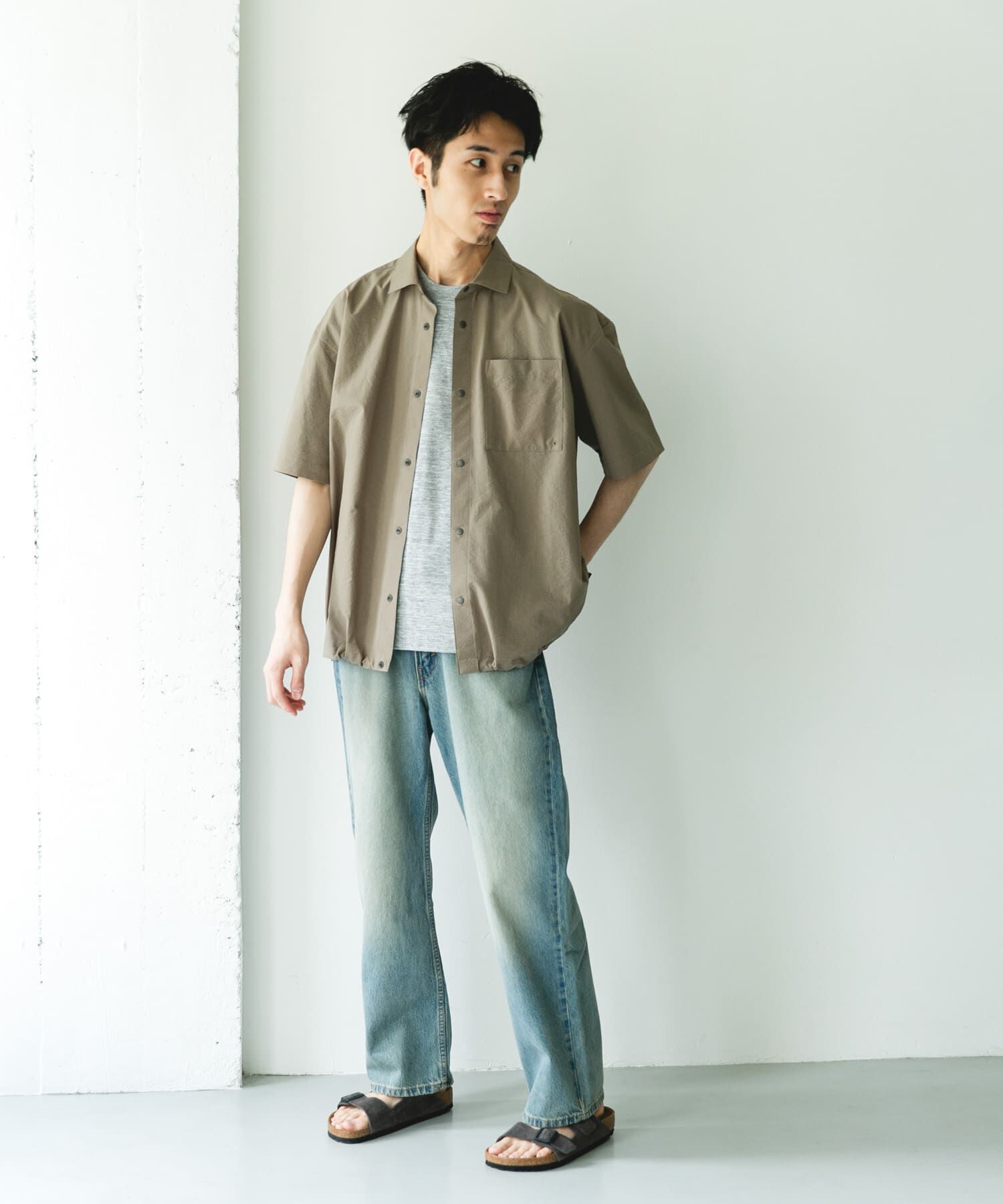 URBAN RESEARCH DOORS「『別注』Marmot&times;DOORS　DOT AIR SHORT-SLEEVE SHIRTS」|シャツ・ブラウス|