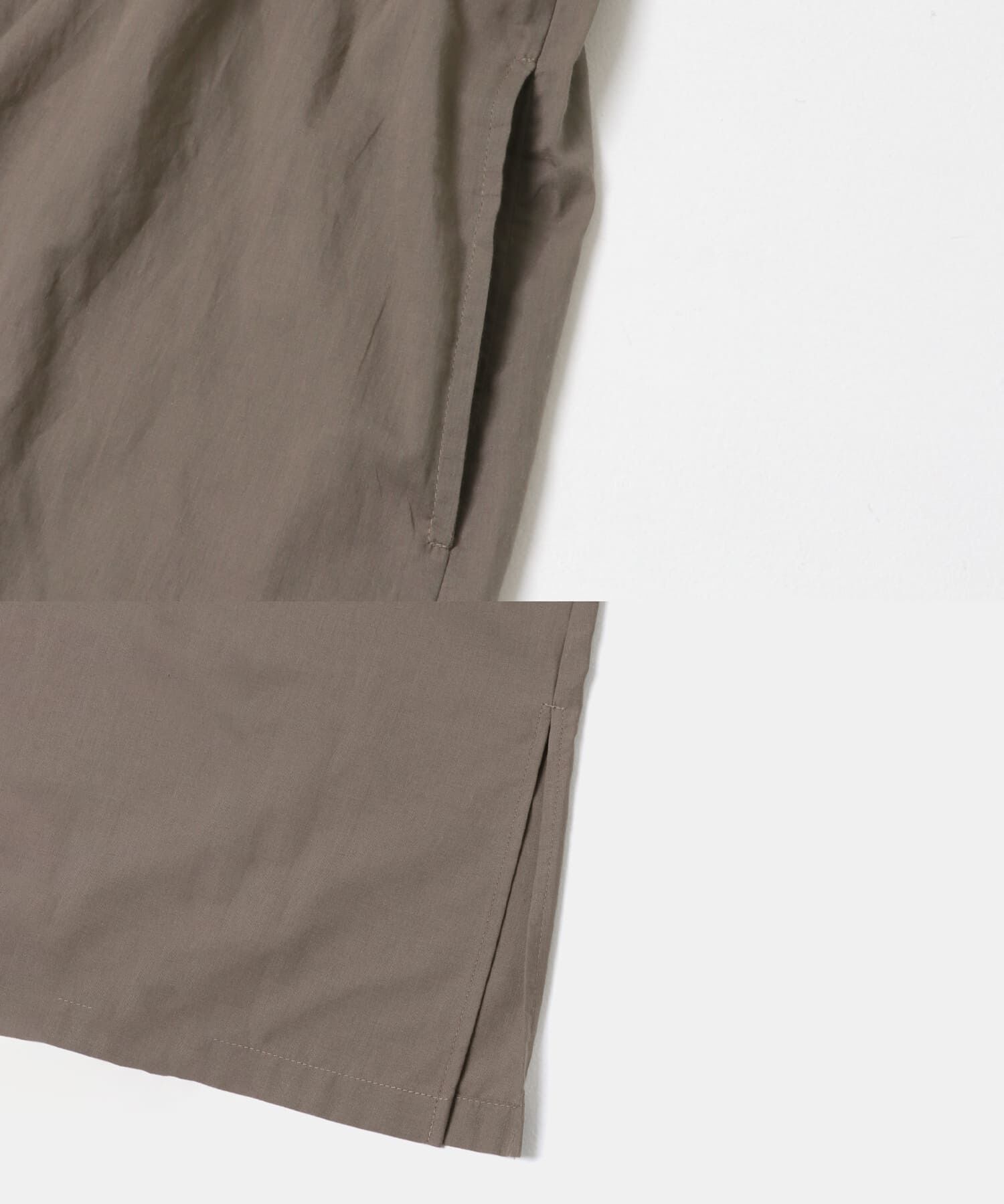 URBAN RESEARCH DOORS「コットンボイルギャザーフレンチワンピース」|ワンピース|