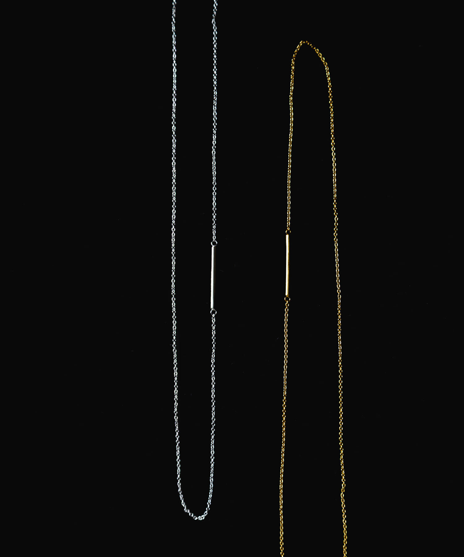 SMELLY「SMELLY so&rsquo;　asymmetric bar necklace」|ネックレス|