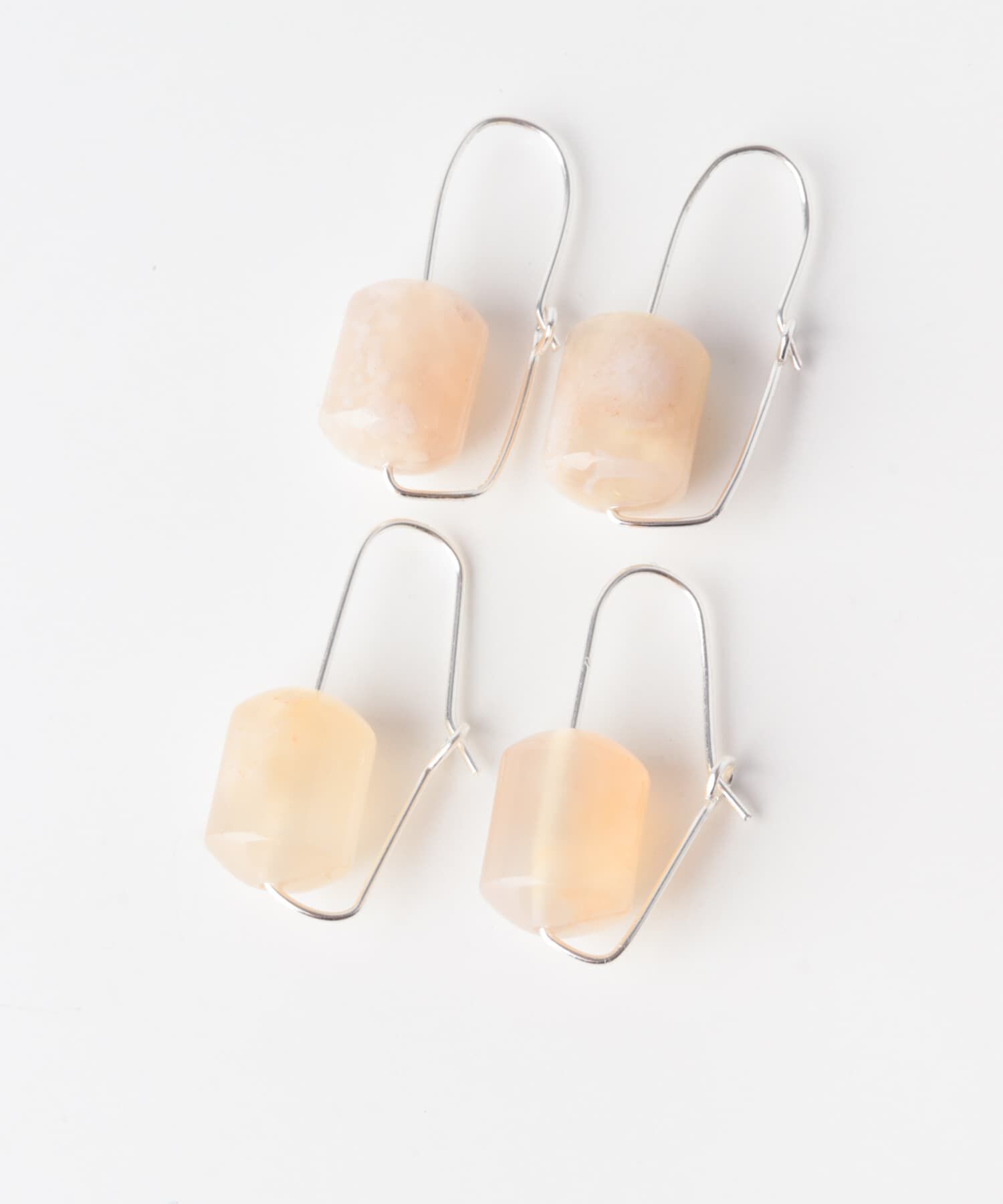 SMELLY「SMELLY so&rsquo;　sakura agate pierce」|ピアス|