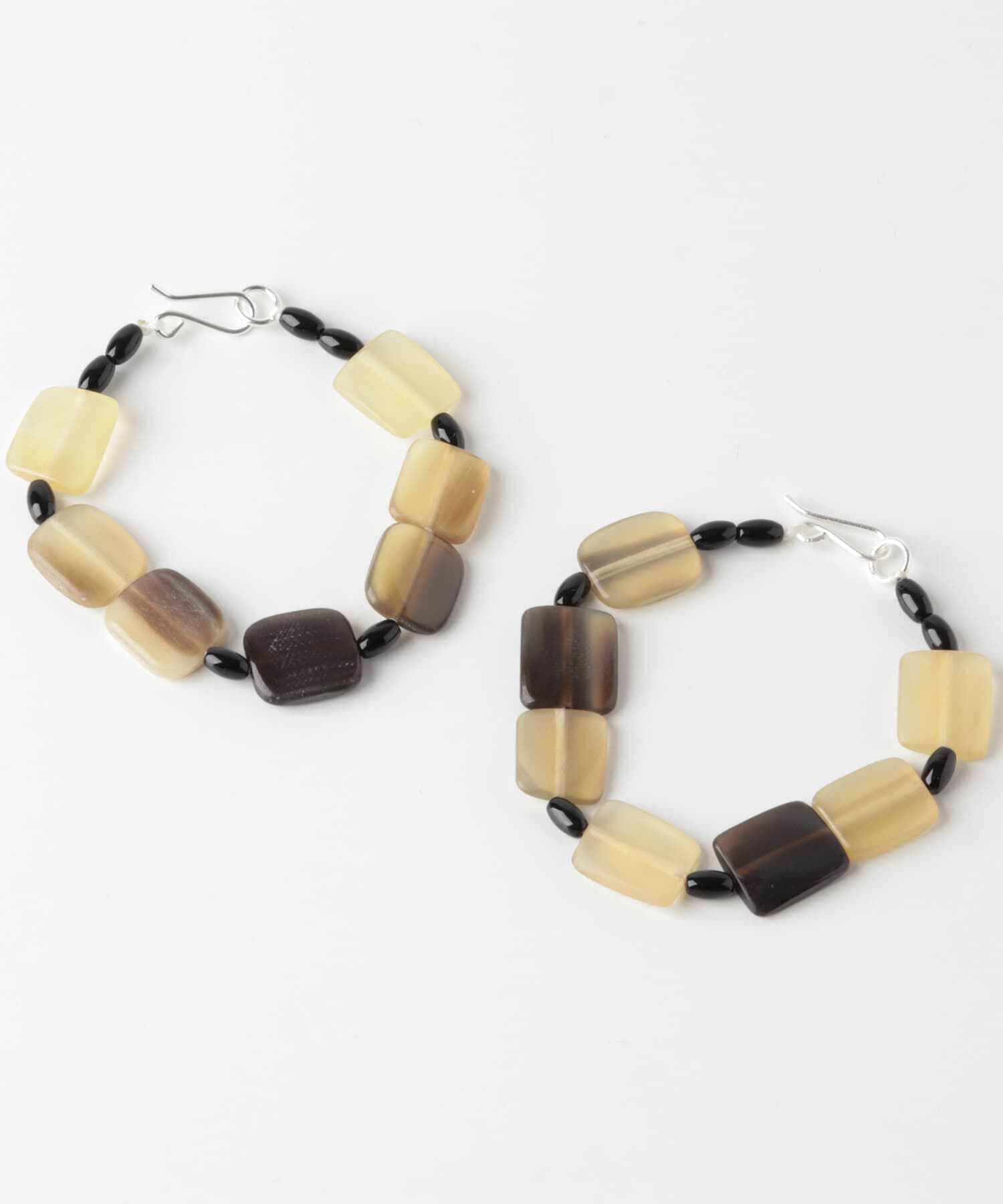 SMELLY「SMELLY so&rsquo;　square horn onyx bracelet」|ブレスレット・バングル|