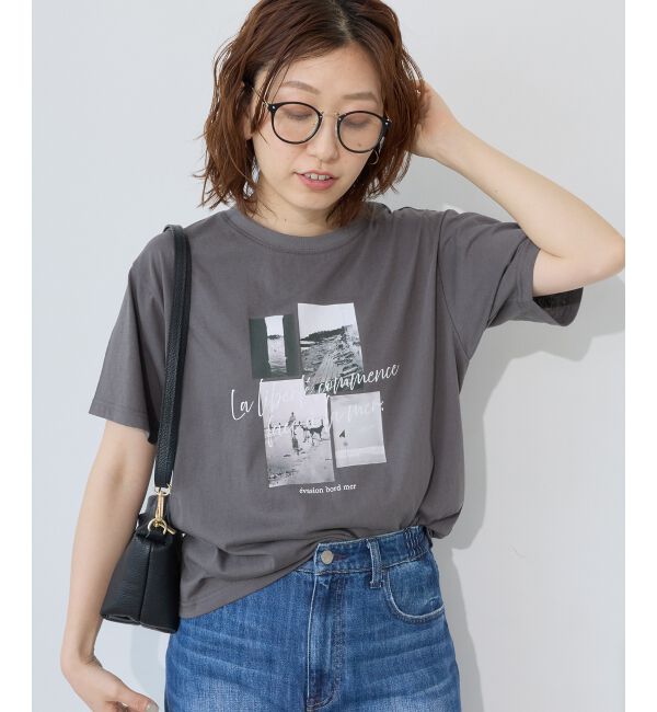  「コラージュフォトTEE」|Tシャツ・カットソー|