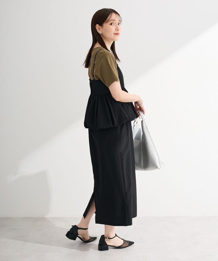 Green Parks「ペプラムバルーンキャミワンピース」|ワンピース|