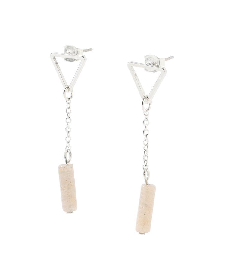 YECCA VECCA「天然石スイングピアス」|ピアス|
