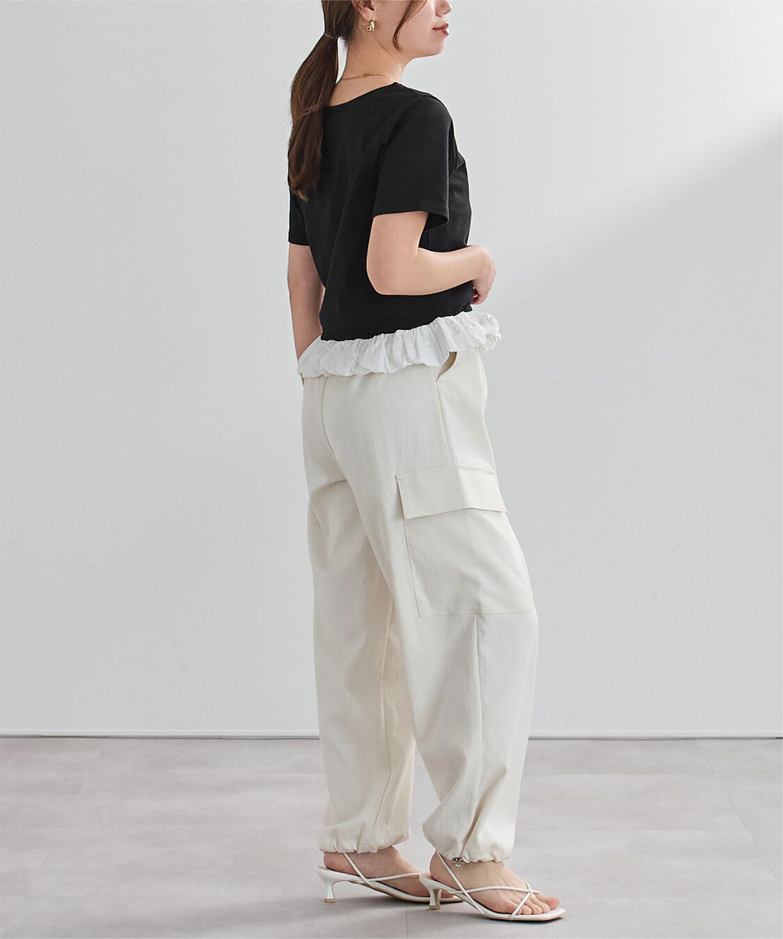 ur's「チビバルーン半袖トップス」|Tシャツ・カットソー|