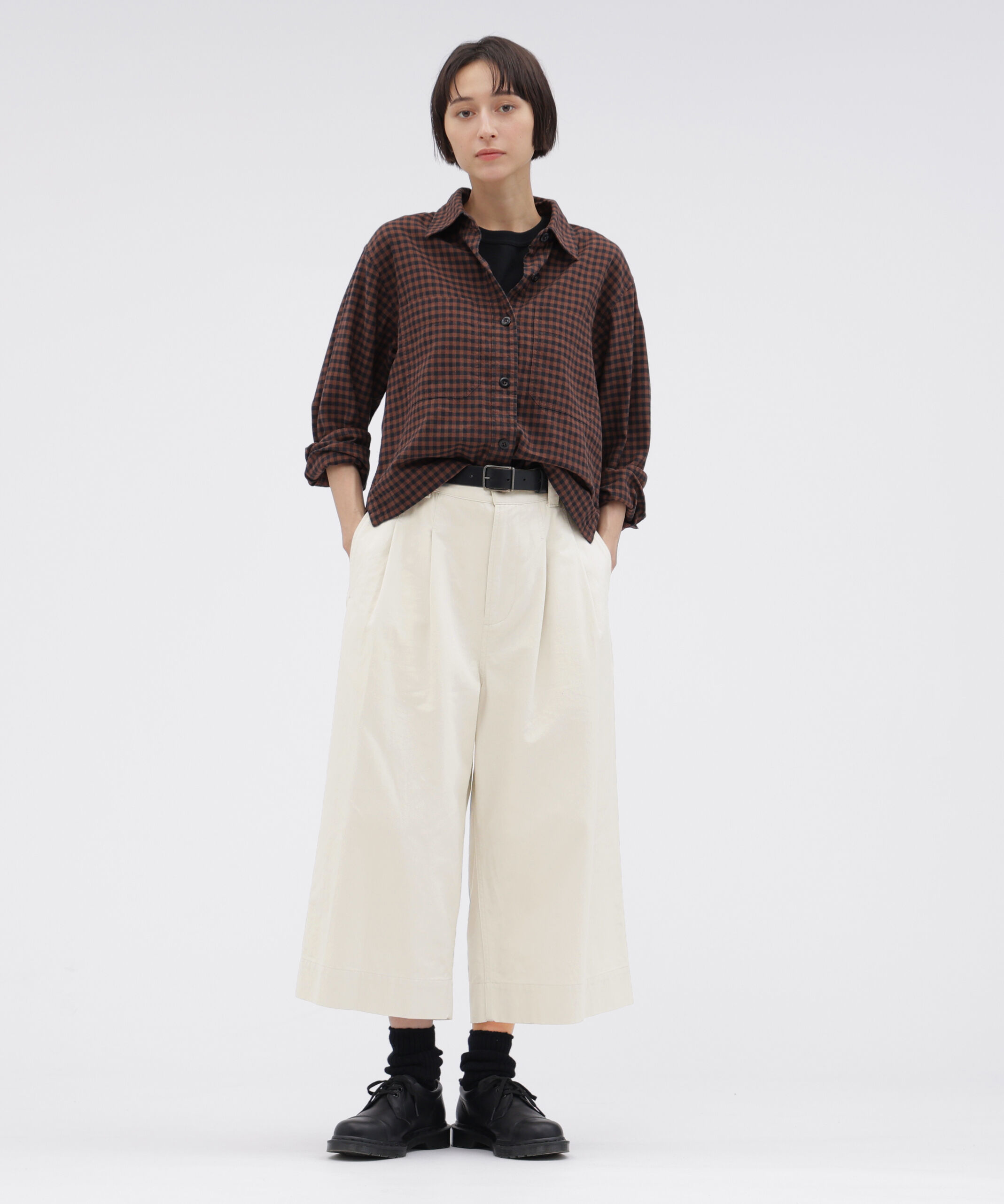 MHL.「RECYCLE COTTON DRILL TROUSERS」|その他|