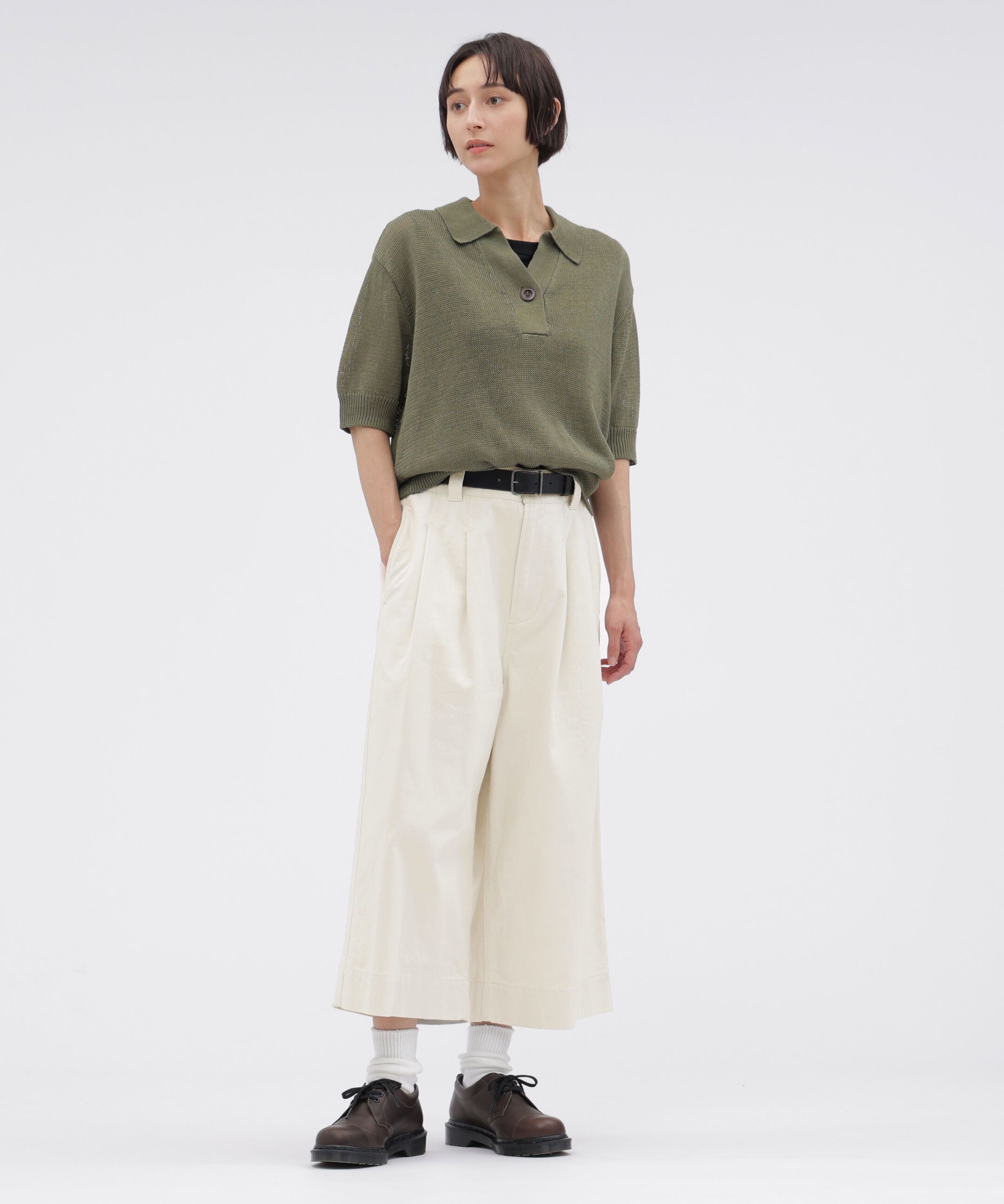MHL.「RECYCLE COTTON DRILL TROUSERS」|その他|