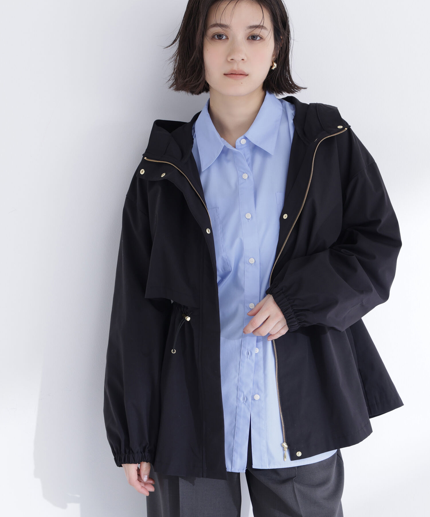  「<Oggi･sweet掲載><ちょうど､いい服>毎日これ｡週7ﾍﾟﾌﾟﾗﾑﾌｰﾃﾞｨ  」|ブルゾン・スタジャン|