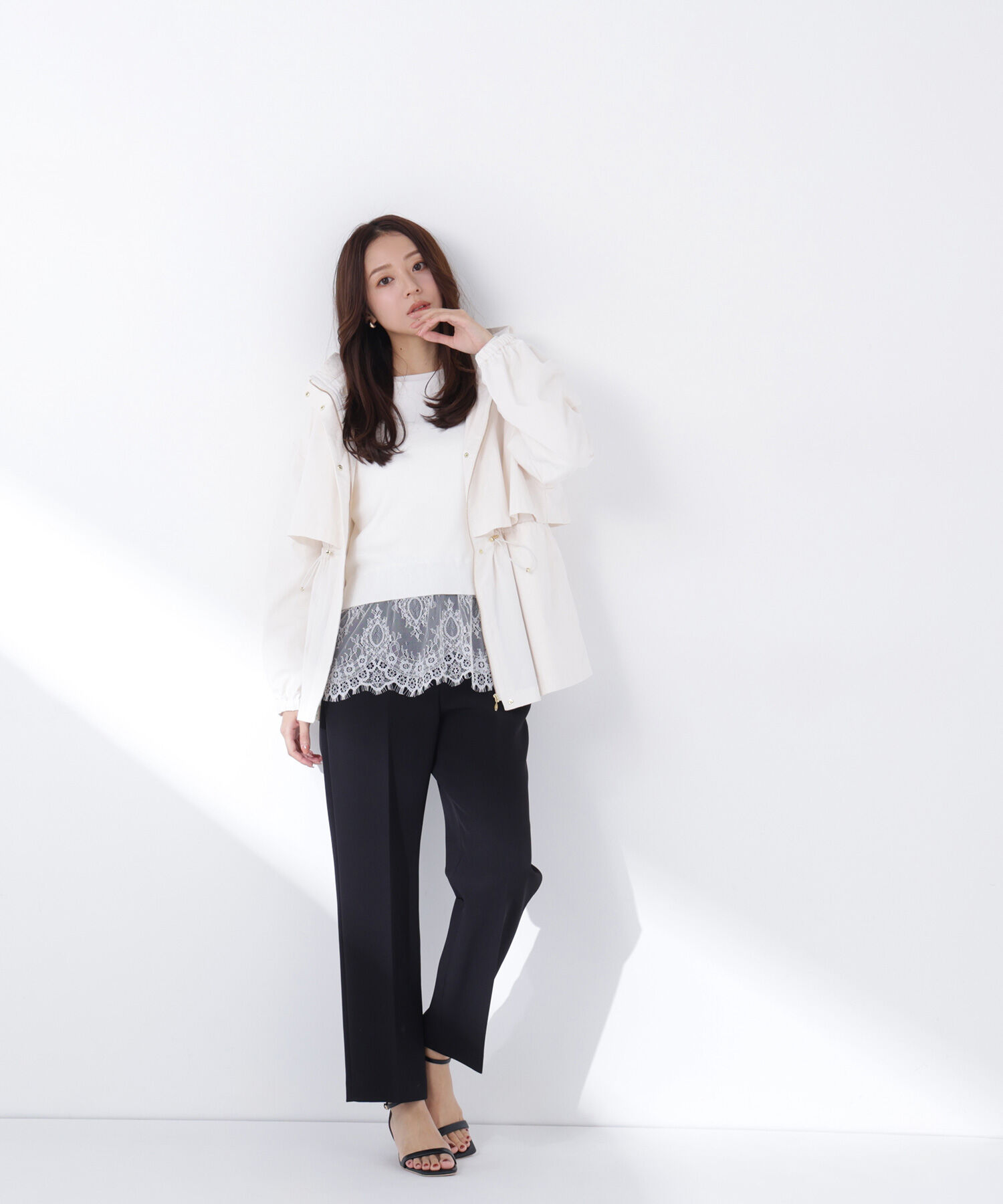  「<Oggi･sweet掲載><ちょうど､いい服>毎日これ｡週7ﾍﾟﾌﾟﾗﾑﾌｰﾃﾞｨ  」|ブルゾン・スタジャン|