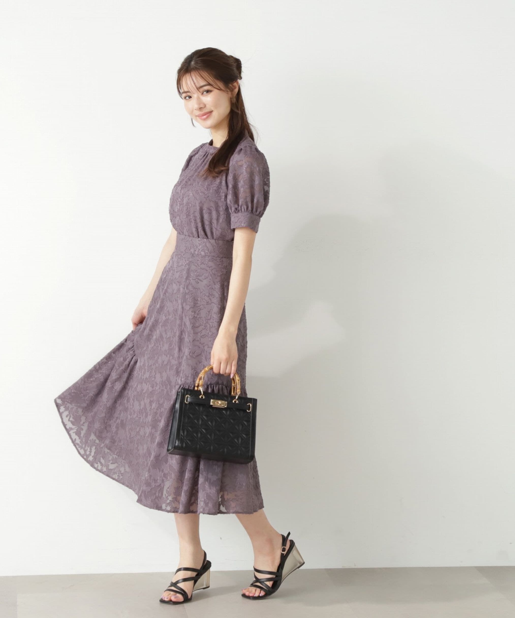 PROPORTION BODY DRESSING「フラワージャガードブラウス」|シャツ・ブラウス|