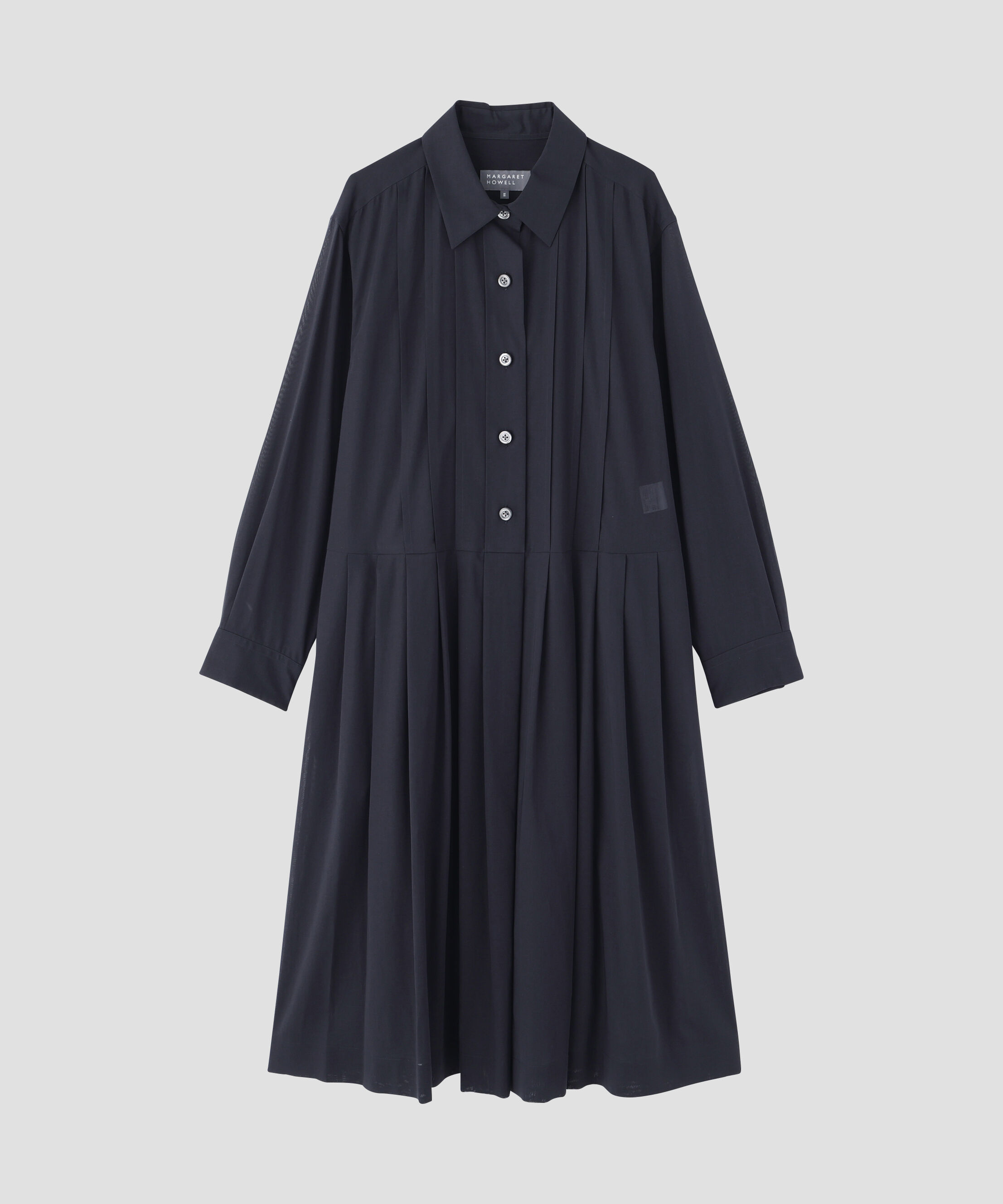  「SHEER COTTON VOILE DRESS」|ワンピース|