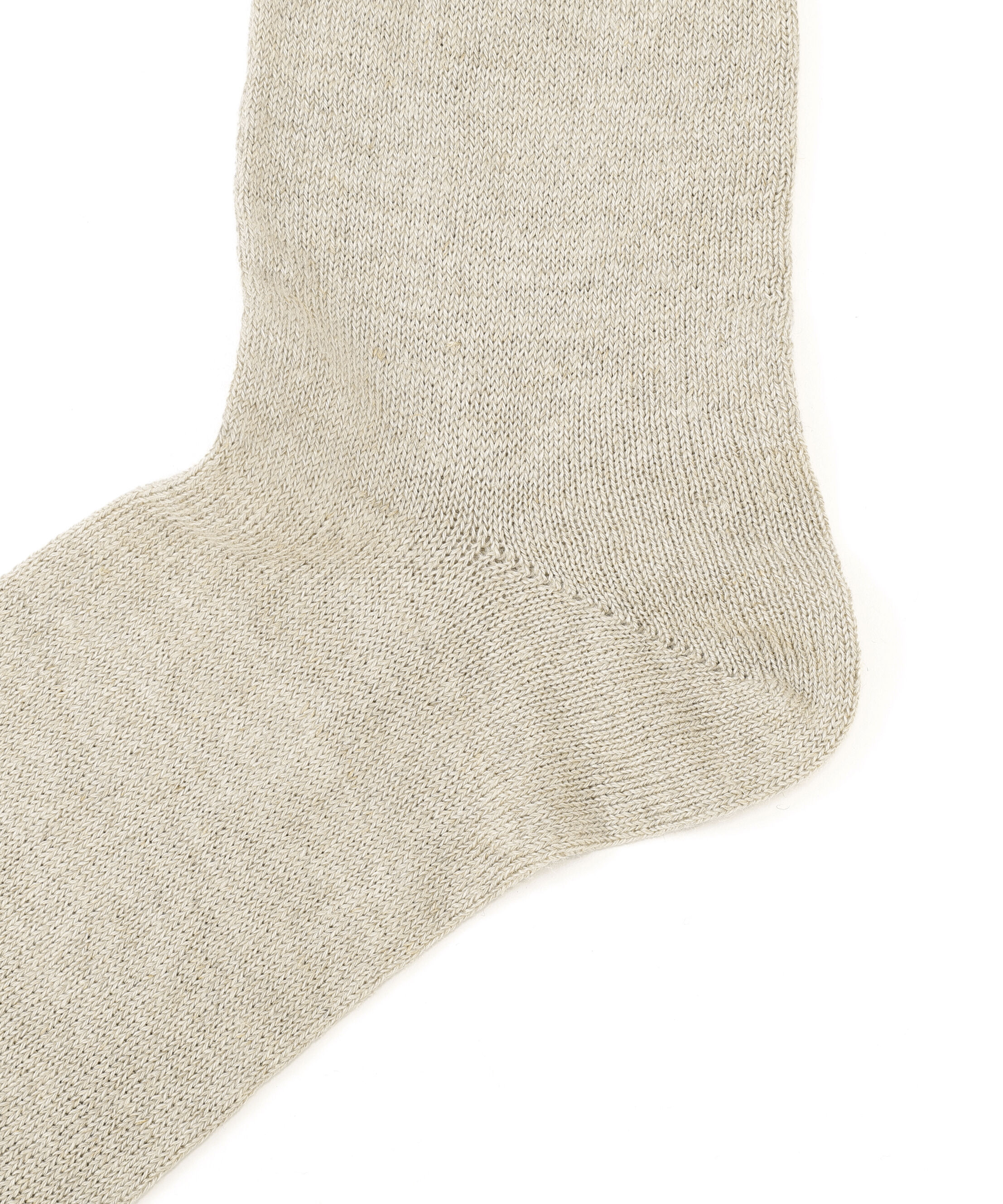 MARGARET HOWELL「MEN LINEN RIB STRIPE SOCKS」|ソックス|