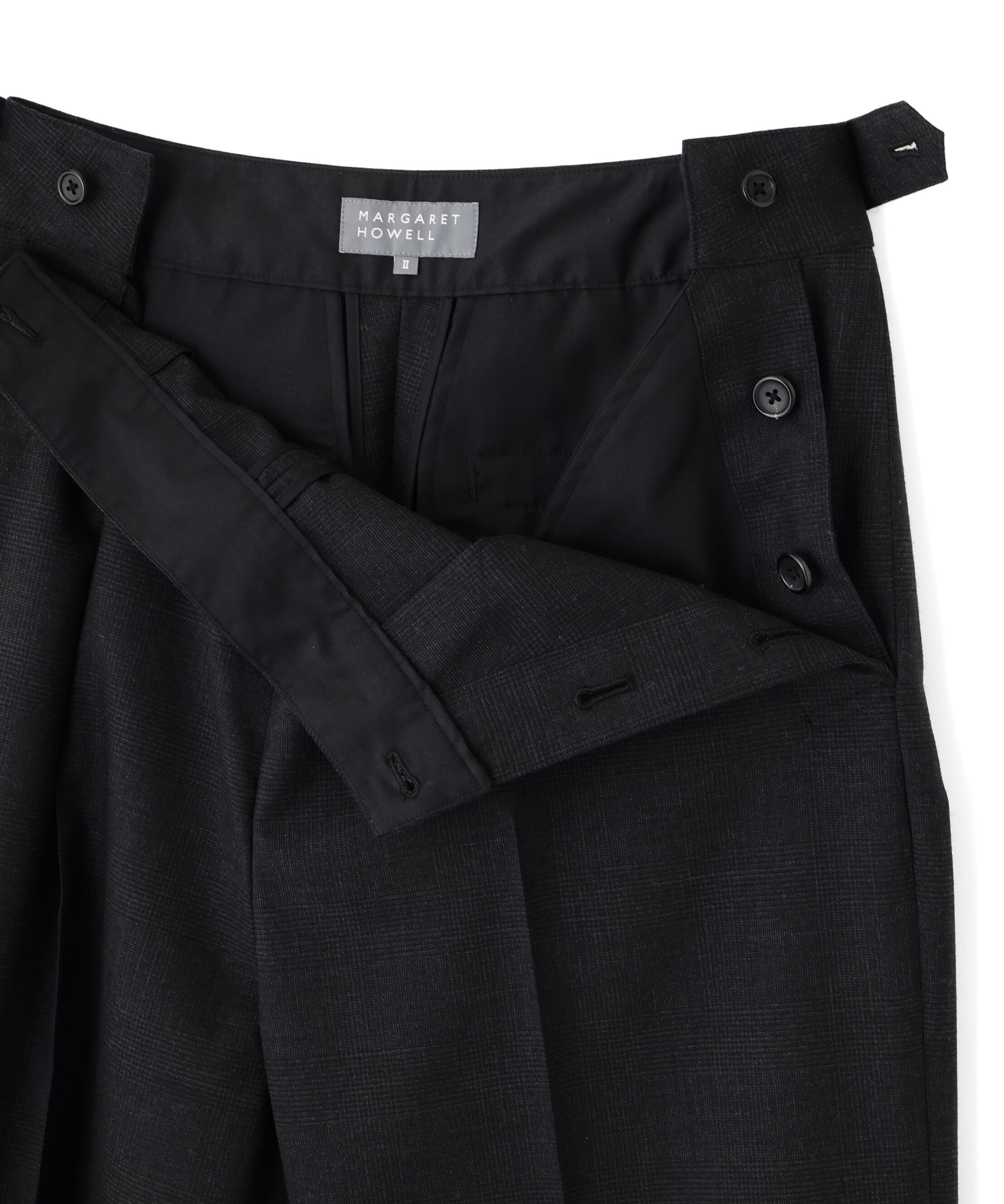  「MUTED WOOL CHECK TROUSERS」|その他|