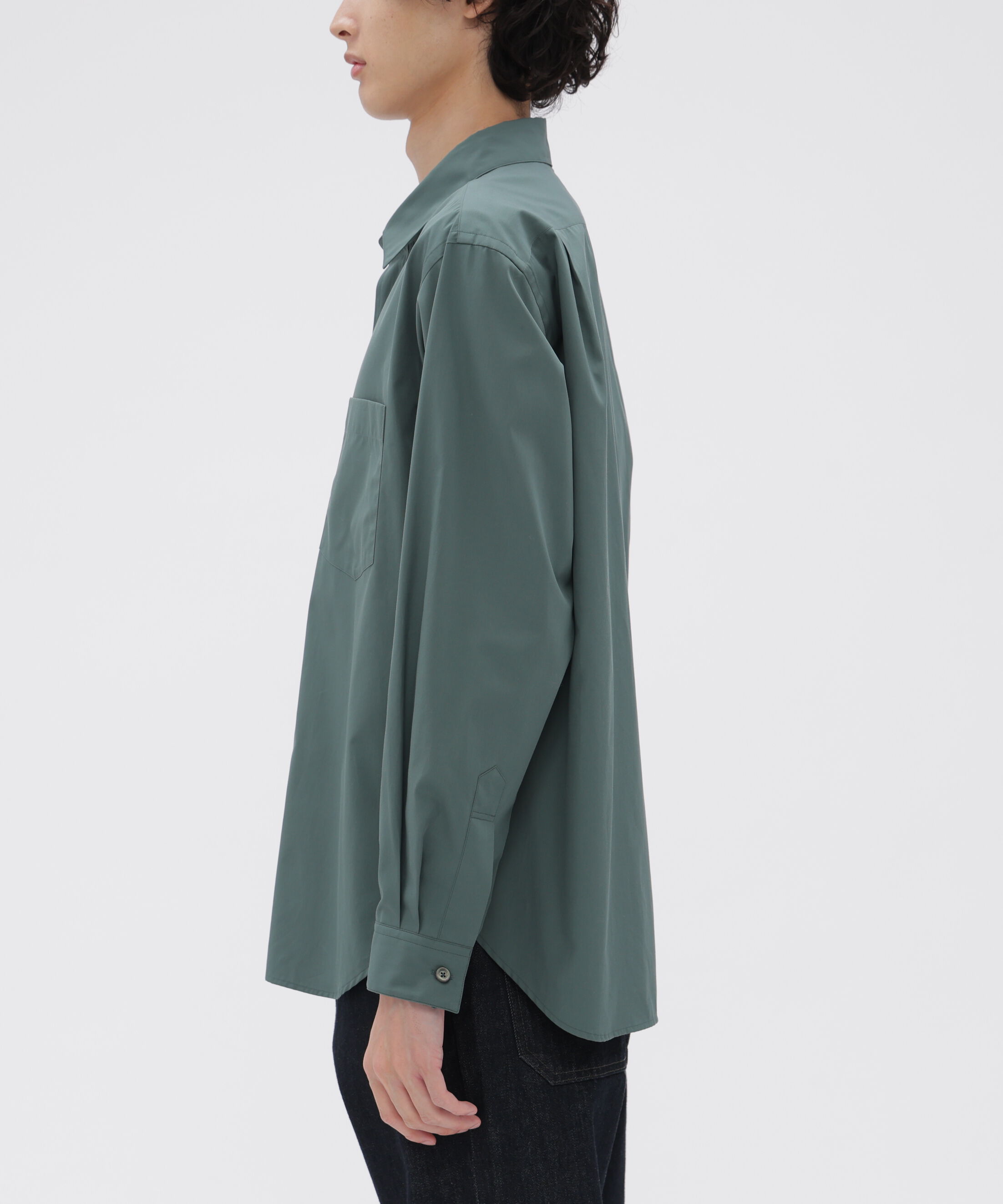 MARGARET HOWELL「FINE COMPACT COTTON POPLIN SHIRT」|シャツ・ブラウス|