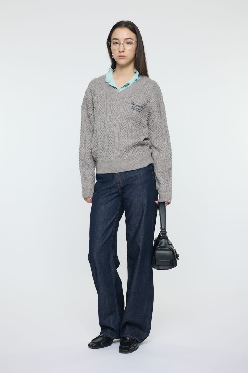MOUSSY「GEORGETTE RUFFLES ブラウス」|シャツ・ブラウス|
