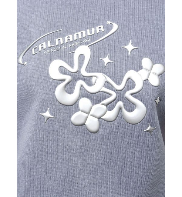 CALNAMUR「メタルプリントスウェットプルオーバー」|Tシャツ・カットソー|