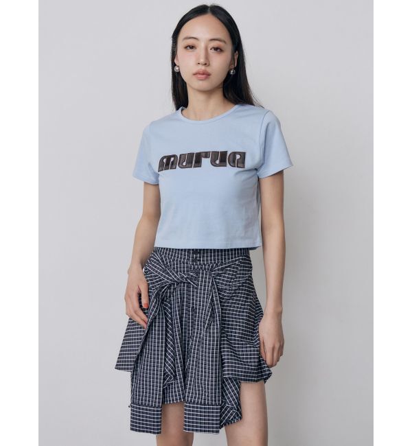 MURUA「シャツスリーブミニスカート【セットアップ着用可】」|スカート|