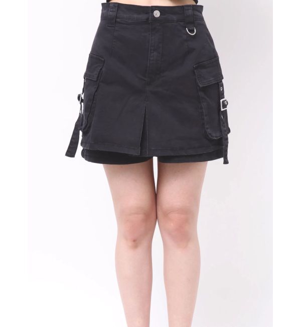 MURUA「ウォッシュカーゴスカートパンツ」|その他|