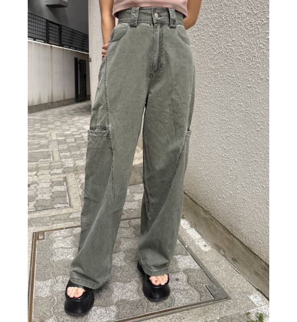 MURUA「パッチポケットバレルレッグパンツ」|その他|