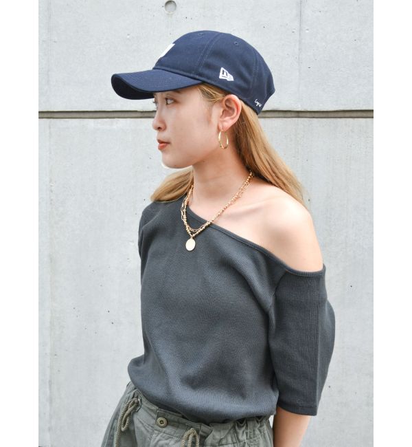 Ungrid「ワンショルテレコTee」|Tシャツ・カットソー|