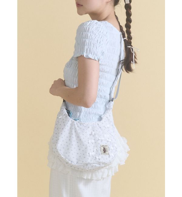 merry jenny「ribbon shoulder bag」|ショルダー・メッセンジャー|オフホワイト