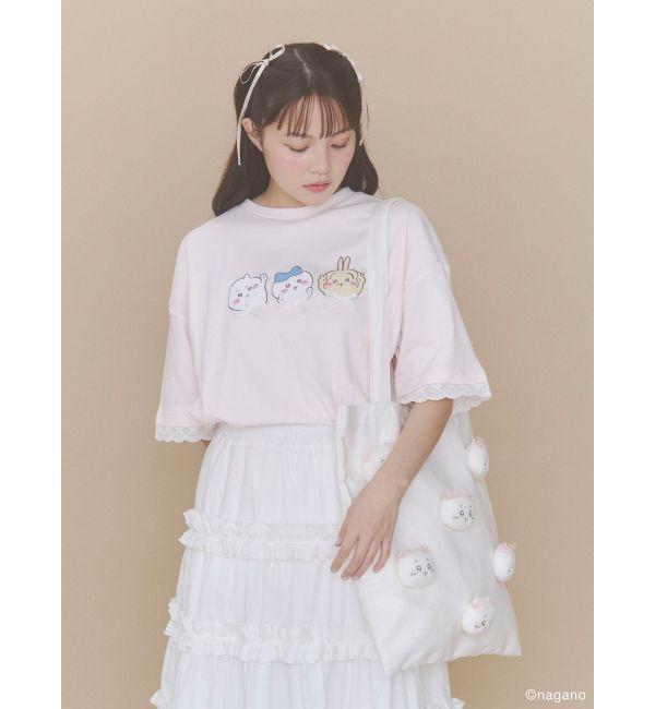 merry jenny「ちいかわリボンTee」|Tシャツ・カットソー|