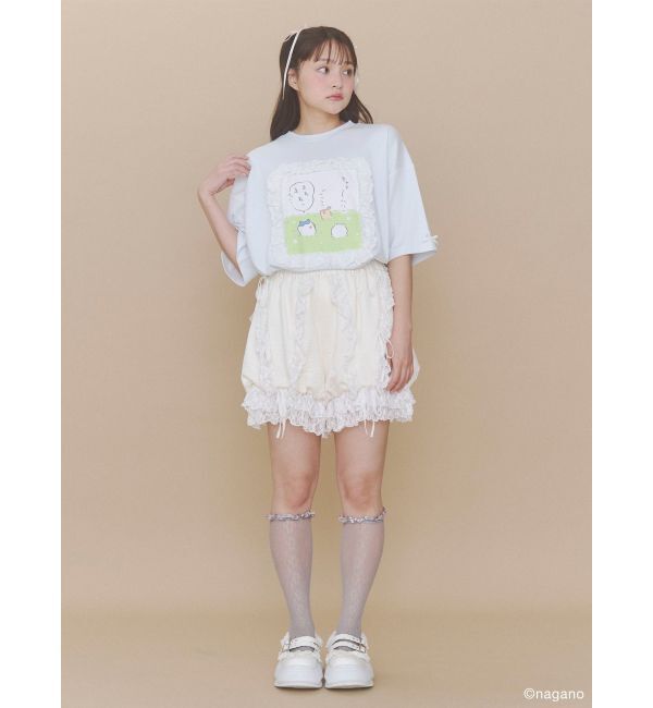 merry jenny「ちいかわフリルTee」|Tシャツ・カットソー|