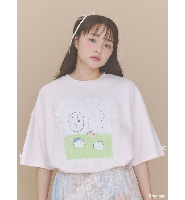 merry jenny「ちいかわフリルTee」|Tシャツ・カットソー|