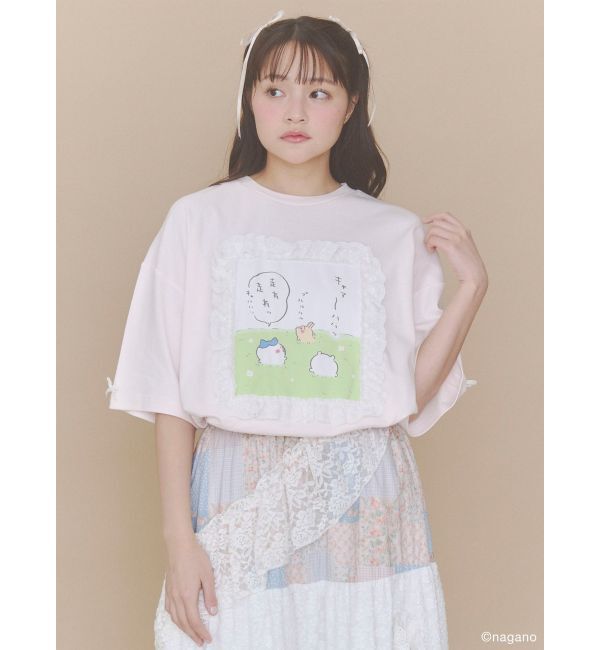 merry jenny「ちいかわフリルTee」|Tシャツ・カットソー|