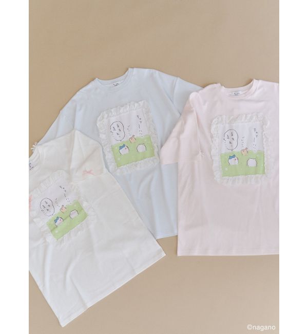 merry jenny「ちいかわフリルTee」|Tシャツ・カットソー|