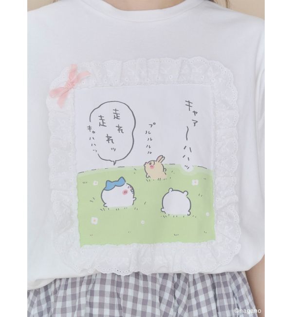 merry jenny「ちいかわフリルTee」|Tシャツ・カットソー|