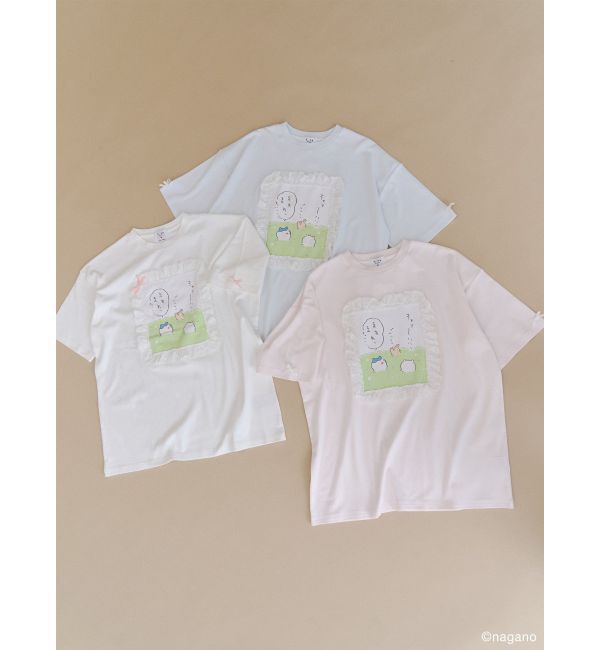 merry jenny「ちいかわフリルTee」|Tシャツ・カットソー|