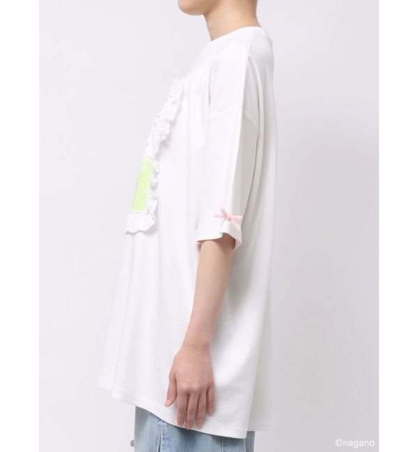 merry jenny「ちいかわフリルTee」|Tシャツ・カットソー|
