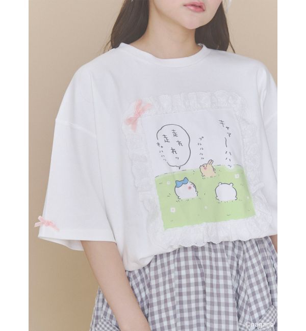 merry jenny「ちいかわフリルTee」|Tシャツ・カットソー|