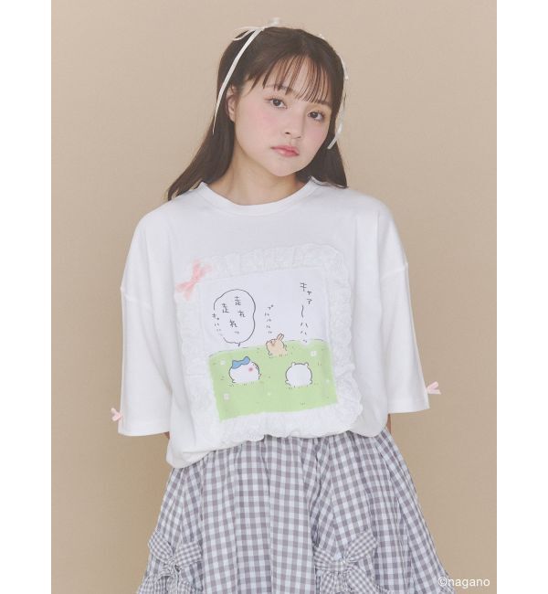 merry jenny「ちいかわフリルTee」|Tシャツ・カットソー|