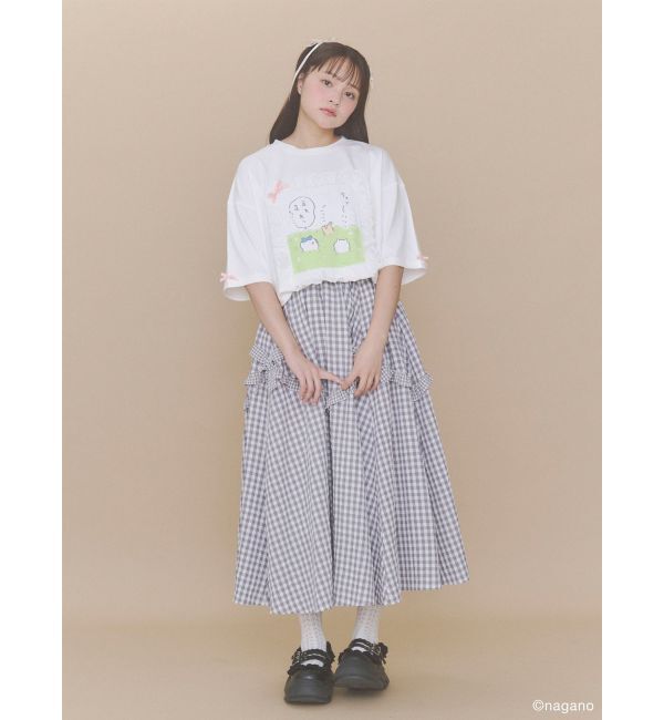 merry jenny「ちいかわフリルTee」|Tシャツ・カットソー|