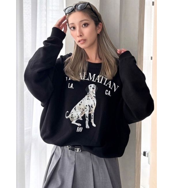 GYDA「GYDALMATIAN PHOTOトップス」|Tシャツ・カットソー|