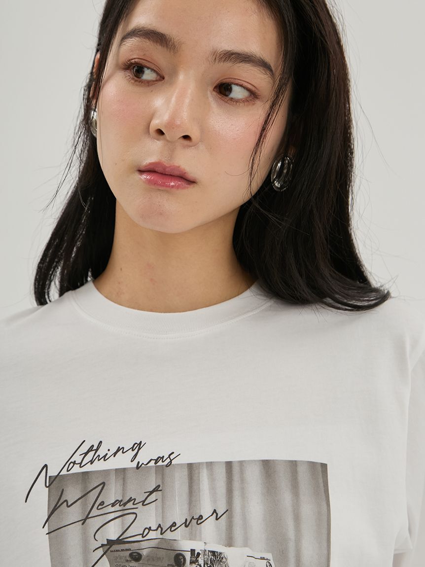 Mila Owen「フォトプリントTシャツ」|Tシャツ・カットソー|