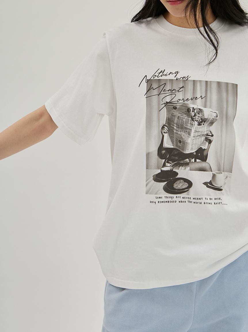 Mila Owen「フォトプリントTシャツ」|Tシャツ・カットソー|