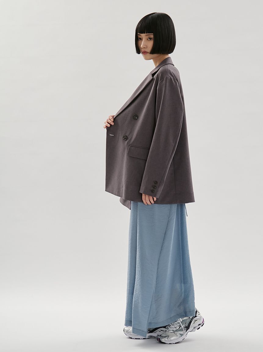 emmi atelier「リラックスダブルブレストジャケット【セットアップ対応】」|テーラードジャケット|