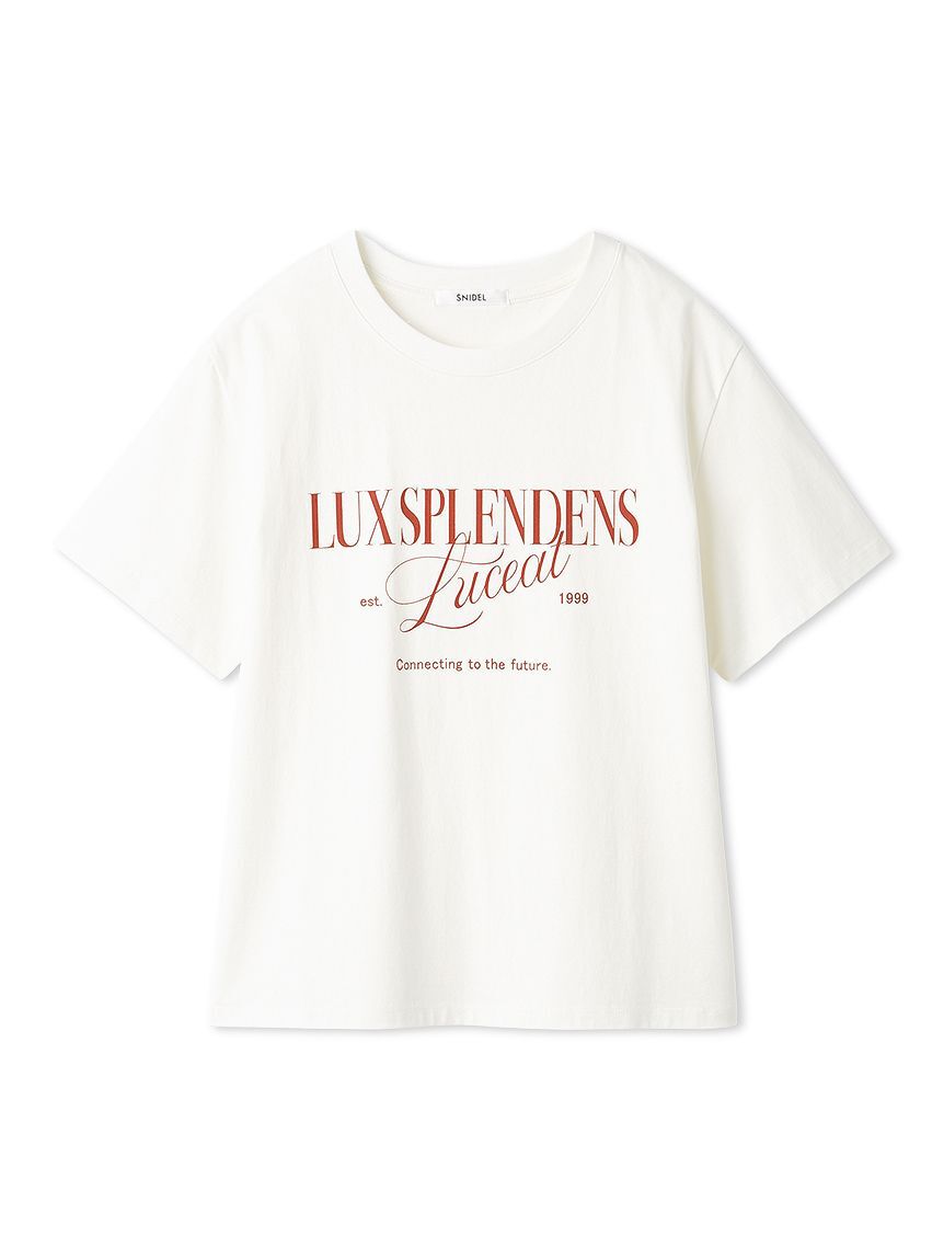 SNIDEL「ロゴTシャツ」|Tシャツ・カットソー|