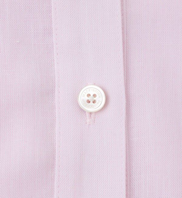 MACKINTOSH PHILOSOPHY「リネンミックスバンドカラーブラウス」|シャツ・ブラウス|
