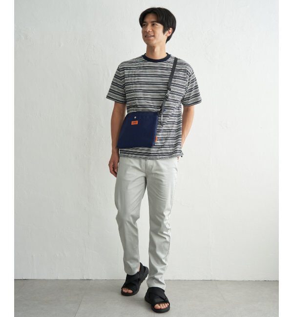 ikka「【お得だ値】冷感コットンドロストボーダーTシャツ」|Tシャツ・カットソー|